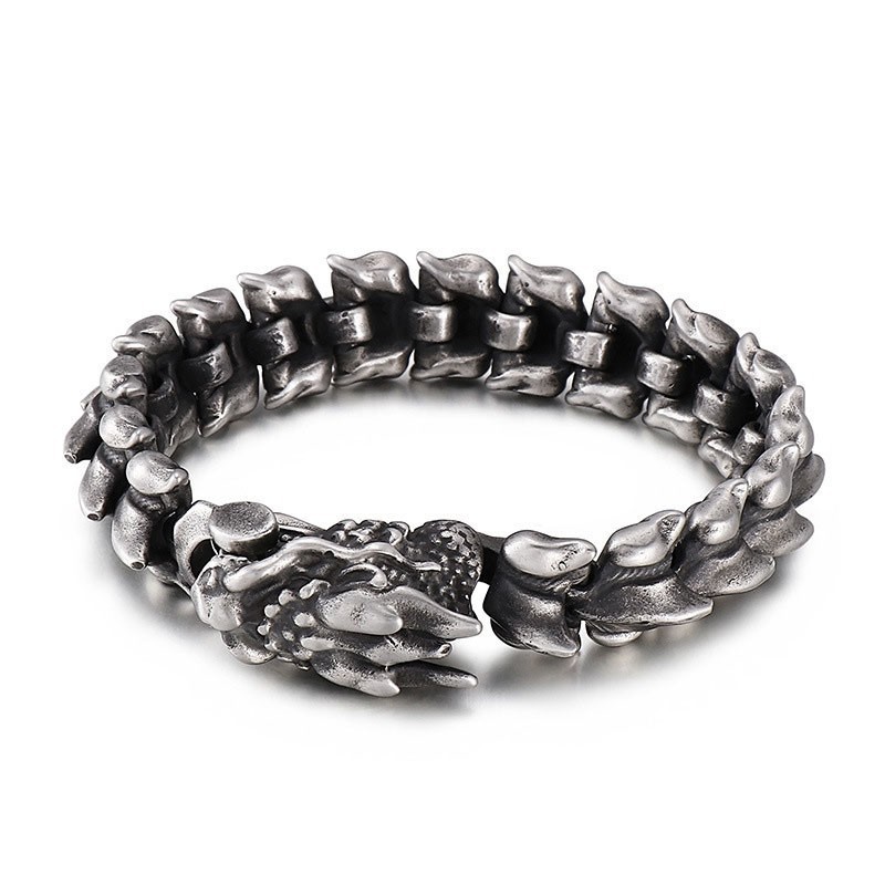 Pulsera De Titanio Para Hombre Con Diseño Elegante De Quilla De Viento A La Venta