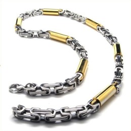 Collar Cilíndrico Dorado De Titanio De 21,9 Pulgadas