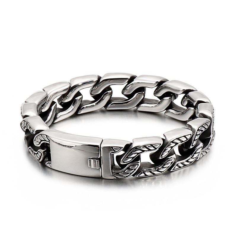 Pulsera De Calavera De Titanio Moderna Y Elegante Para Hombre. Pulsera De Calavera De Titanio Moderna Y Elegante Para Hombre.
