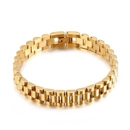 Pulsera Elegante De Titanio Para Hombre