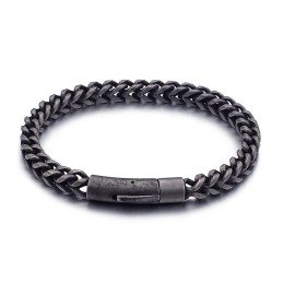 Pulsera De Titanio Para Hombre, Estilo Retro Hip Hop, Joyería De Moda Para Niños.