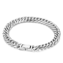 Pulsera De Titanio Multicolor Con Cierre De Joyería Para Hombre
