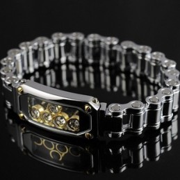 Pulseras De Diamantes De Titanio Para Hombre