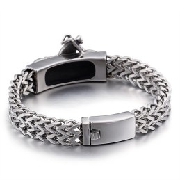 Pulseras De Titanio Vintage Con Diseño De Motocicleta.