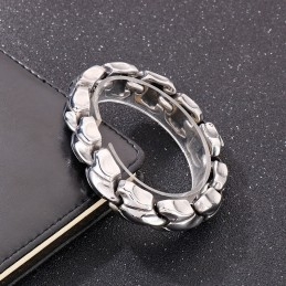 Pulsera De Titanio Con Quilla De Viento Para Hombre, Elegante Y Moderna.