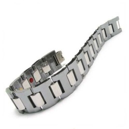 Pulsera Gruesa De Carburo De Tungsteno Para Hombre De 16 Mm De Ancho