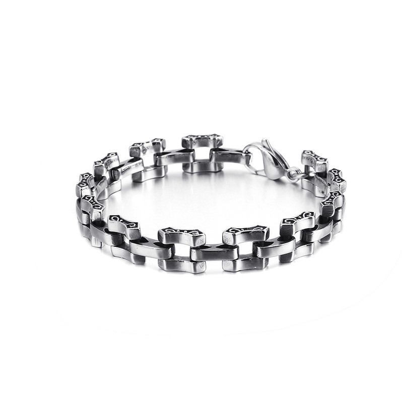 Pulsera De Titanio Para Hombre Ancient Chic Pulsera De Titanio Para Hombre Ancient Chic