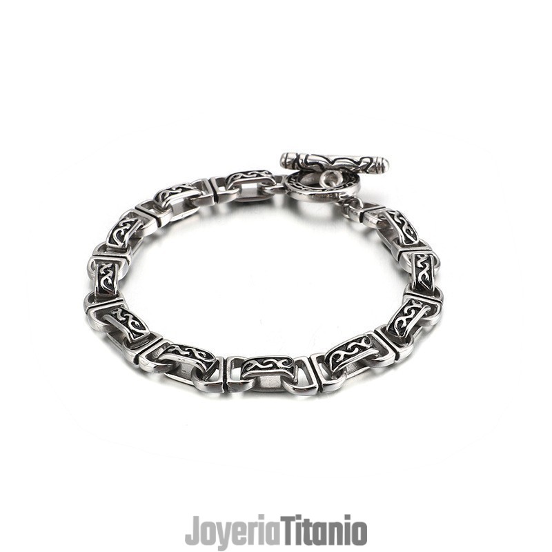 Pulsera De Titanio Para Hombre Ancient Chic