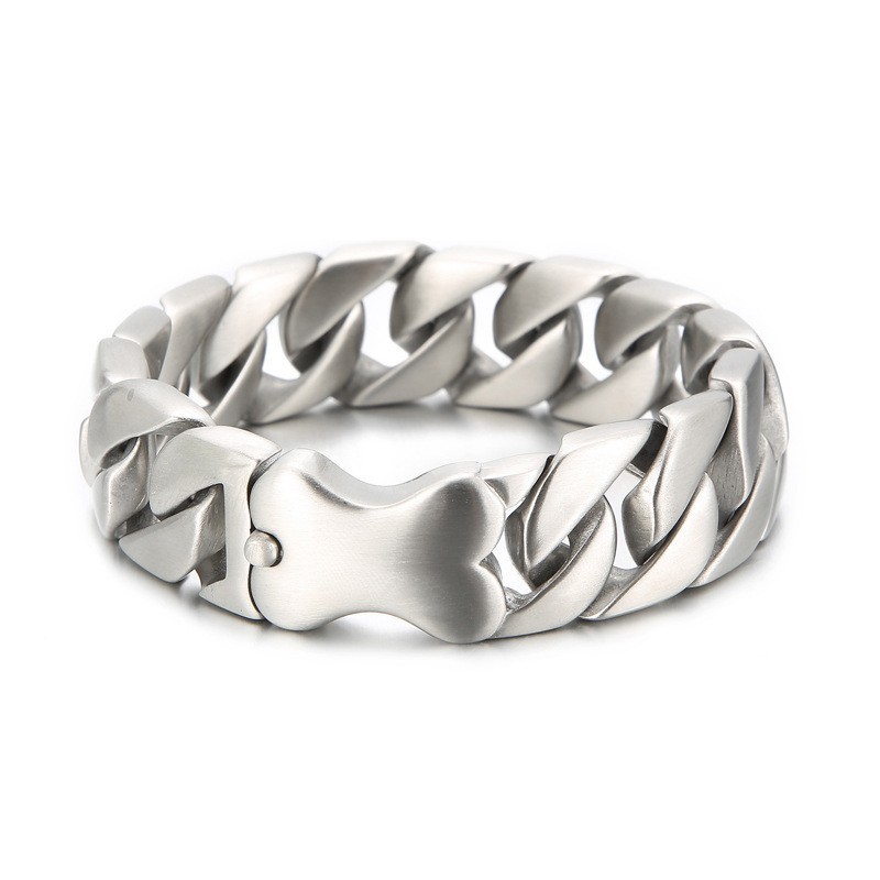 Nueva Pulsera Cubana Cool Bones Para Hombre Nueva Pulsera Cubana Cool Bones Para Hombre