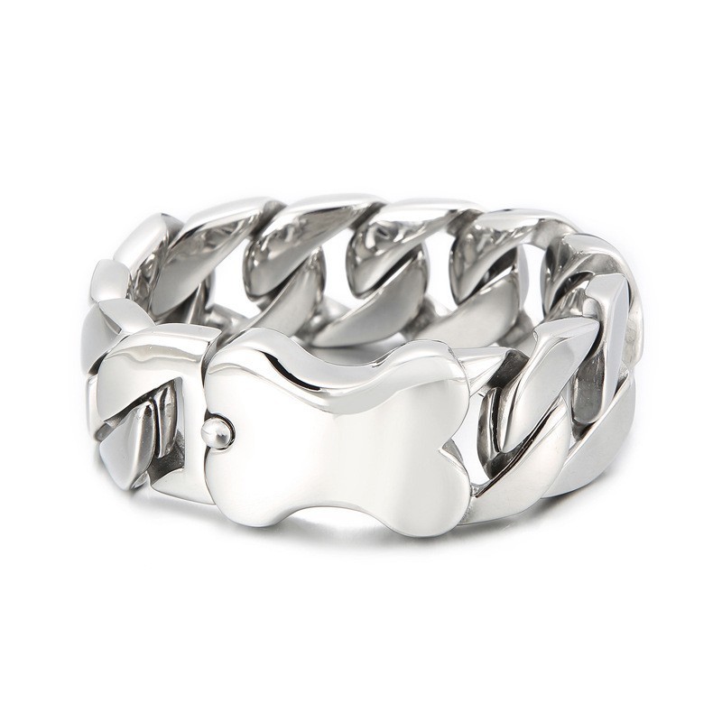 Nueva Pulsera Cubana Cool Bones Para Hombre Nueva Pulsera Cubana Cool Bones Para Hombre