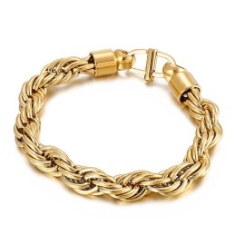 Collar Ovalado Con Cierre De Sol Y Pulsera De Titanio Para Hombre