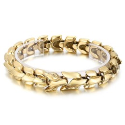 Pulsera De Titanio Multicolor Con Baño Al Vacío Para Hombre