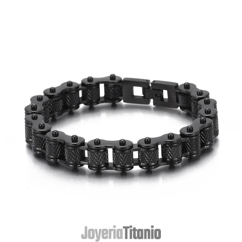 Pulsera De Titanio De Moda Masculina De Rock And Roll Y Hip Hop Pulsera De Titanio De Moda Masculina De Rock And Roll Y Hip Hop