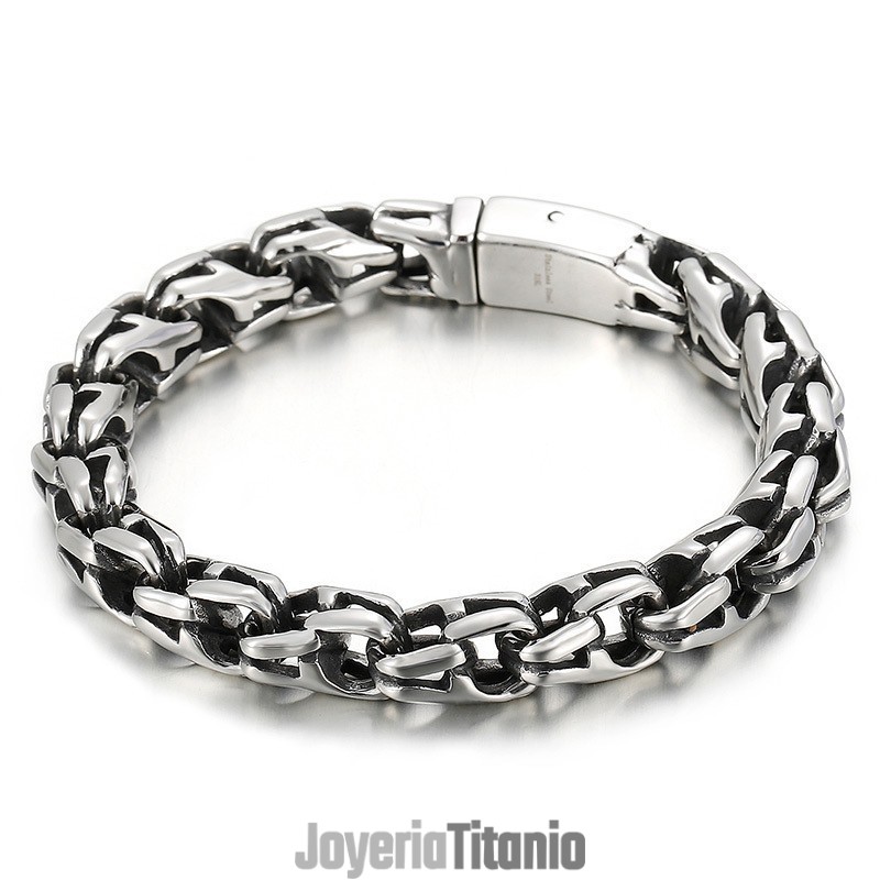 Pulsera De Titanio Popular Con Diseño Generoso Y Moderno Vintage Pulsera De Titanio Popular Con Diseño Generoso Y Moderno Vintage