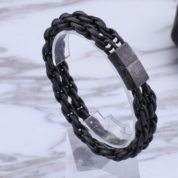 Pulsera De Titanio Para Hombre, Tipo Black Day.