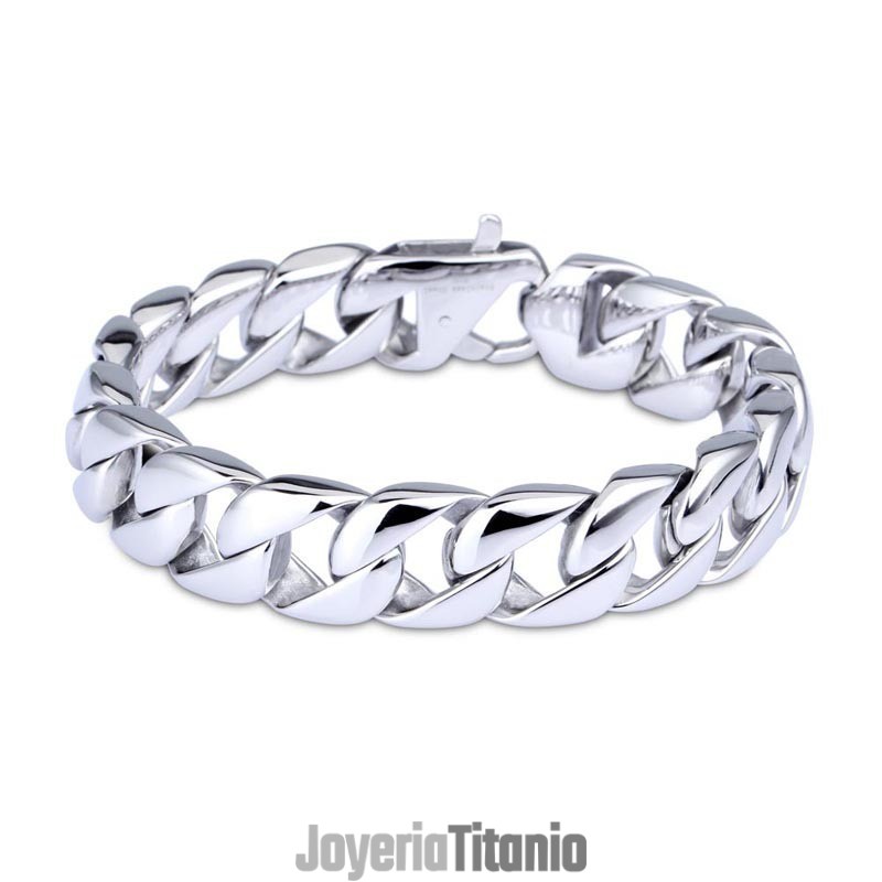 Pulsera De Titanio Ennegrecido Para Hombre, Cadena Para Hombre Pulsera De Titanio Ennegrecido Para Hombre, Cadena Para Hombre