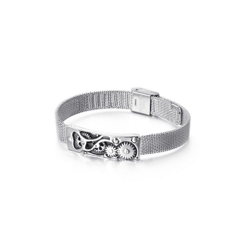 Pulsera De Titanio Mecánica De Moda Para Hombre Pulsera De Titanio Mecánica De Moda Para Hombre
