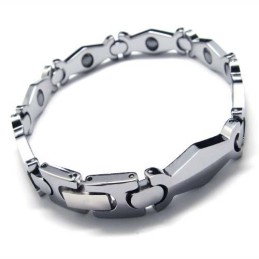 Pulsera De Carburo De Tungsteno Para Hombre De 8 Mm De Ancho