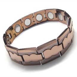 Pulsera Gruesa De Carburo De Tungsteno Para Hombre, Color Marrón, De 13 Mm De Ancho