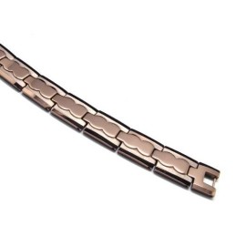 Pulsera Gruesa De Carburo De Tungsteno Para Hombre, Color Marrón, De 13 Mm De Ancho