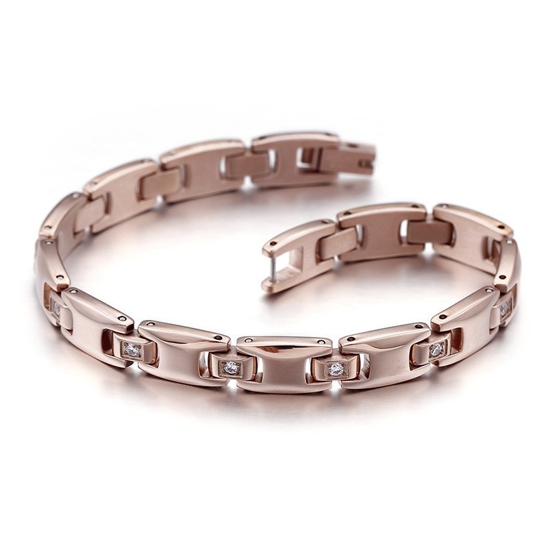 Pulseras De Pareja De Titanio De Moda Para Hombre