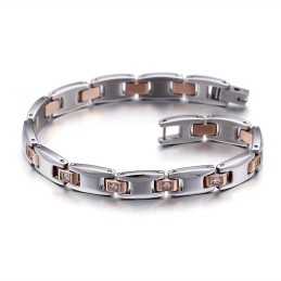Pulseras De Pareja De Moda, Pulsera De Titanio Para Hombre.