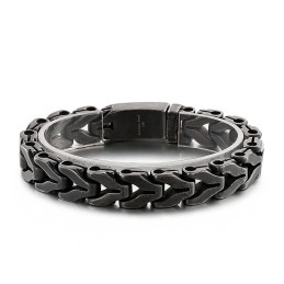 Pulsera De Titanio Vintage Con Diseño De Hueso De Dragón Para Hombre