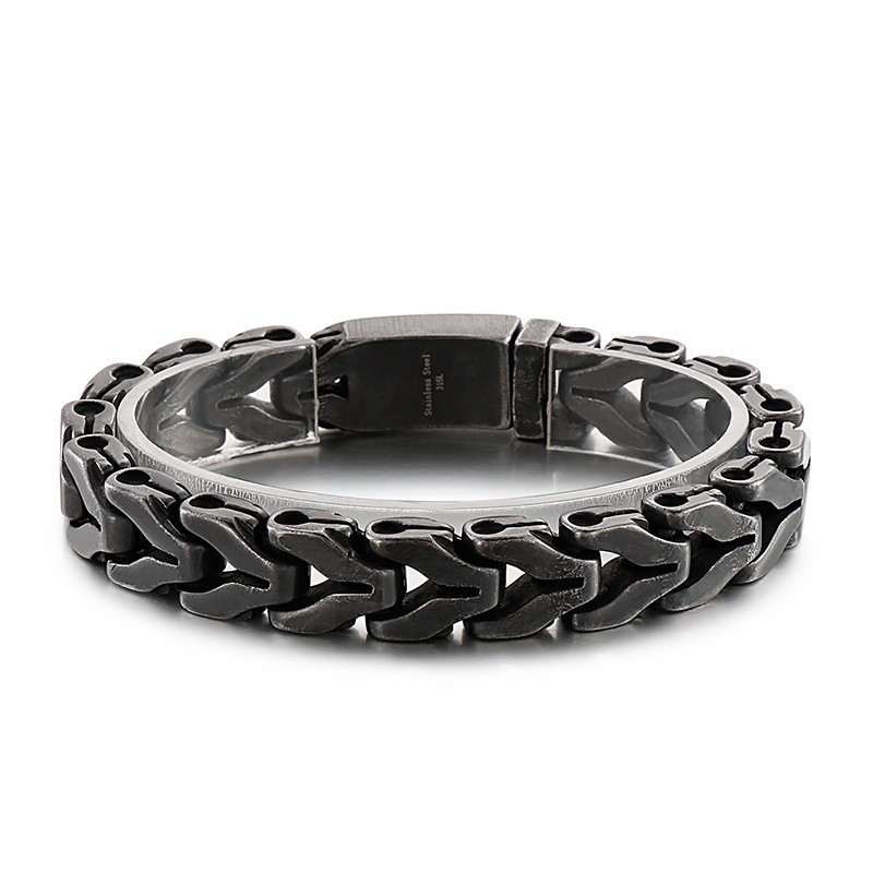 Pulsera De Titanio Vintage Con Diseño De Hueso De Dragón Para Hombre Pulsera De Titanio Vintage Con Diseño De Hueso De Dragón Para Hombre