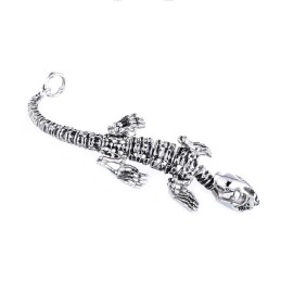Pulsera De Titanio Estilo Dinosaurio Chic, Retro Y Exagerado Para Hombre