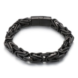 Pulsera De Titanio Estilo Hip Hop Rock En Forma De V Para Hombre