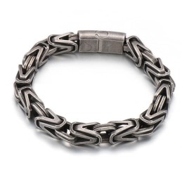 Pulsera De Titanio Con Forma De V De Estilo Hip Hop Y Rock Para Hombre