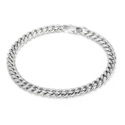 Collar Pulsera Cuba De Titanio Para Hombre Con Estilo Moderno