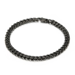 Collar Pulsera Cuba De Titanio Para Hombre Con Estilo Moderno