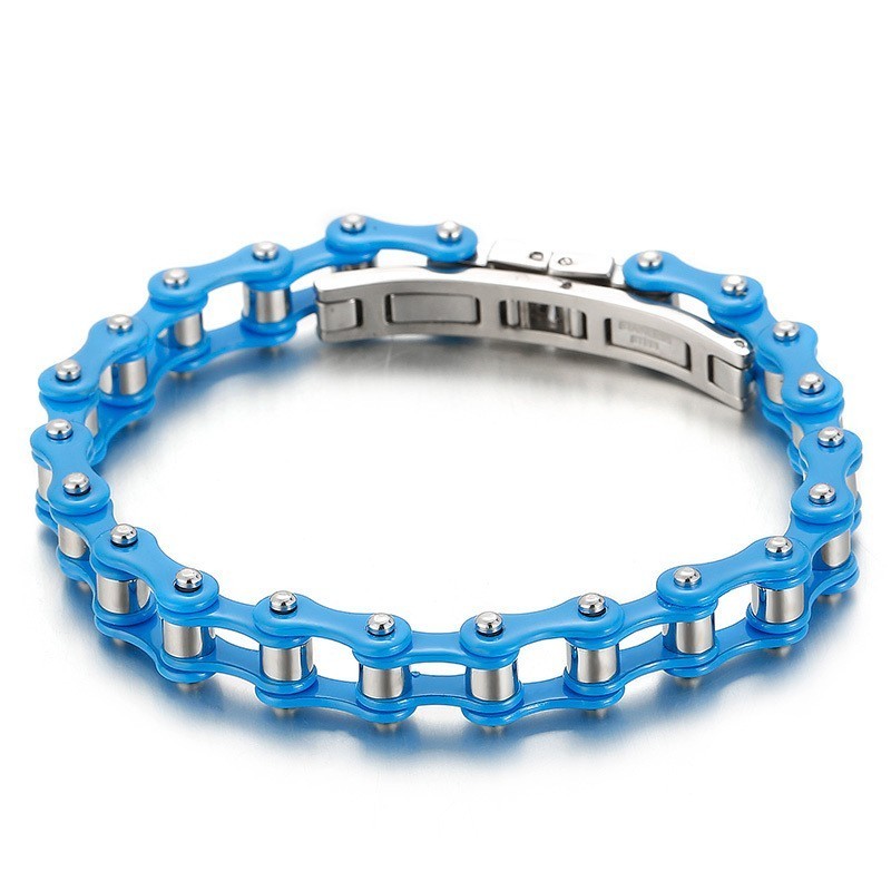 Pulsera De Titanio Para Ciclismo Para Hombre, Moderna Y Multicolor Pulsera De Titanio Para Ciclismo Para Hombre, Moderna Y Multicolor