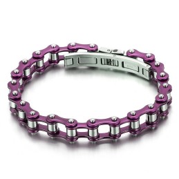 Pulsera De Titanio Para Ciclismo Para Hombre, Moderna Y Multicolor