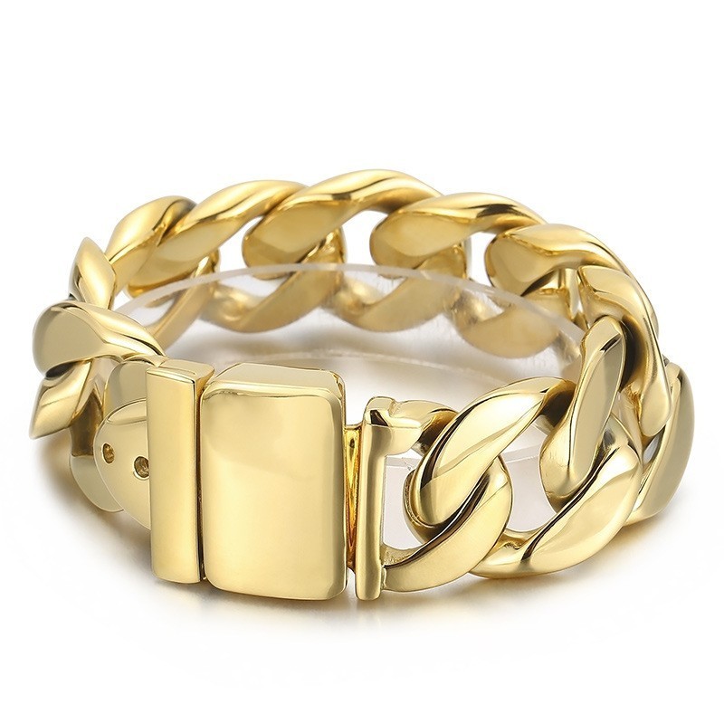 Pulsera De Titanio Negro De Moda Para Hombre Pulsera De Titanio Negro De Moda Para Hombre