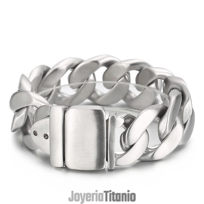 Pulsera De Titanio Negra Para Hombre Pulsera De Titanio Negra Para Hombre