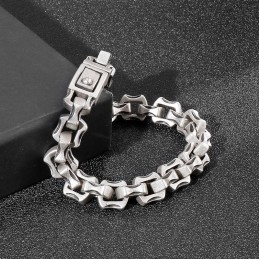 Pulseras De Titanio Retro Populares Para Hombre Con Accesorios