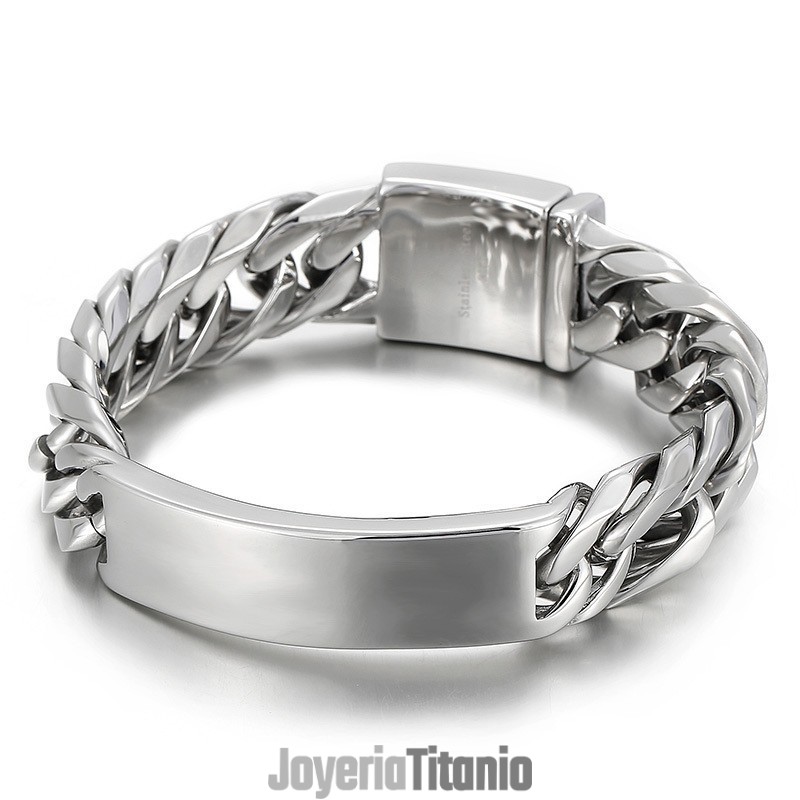 Pulsera De Titanio Para Hombre, Estilo Hip Hop Pulsera De Titanio Para Hombre, Estilo Hip Hop