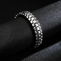 Pulsera De Quilla Para Hombre, Pulsera De Titanio Genial