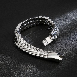 Pulsera De Quilla Para Hombre, Pulsera De Titanio Genial