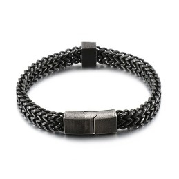 Pulseras Para Hombre, Estilo Retro Hip Hop, De Titanio.