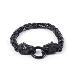 Pulsera De León Pequeño Con Cadena De Emperador Para Hombre De Cross Border