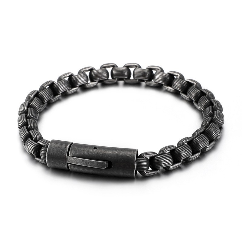 Nueva Pulsera De Titanio Estilo Retro De Motociclista Para Hombre. Pulsera De Cadena De Motociclista. Nueva Pulsera De Titanio Estilo Retro De Motociclista Para Hombre. Pulsera De Cadena De Motociclista.