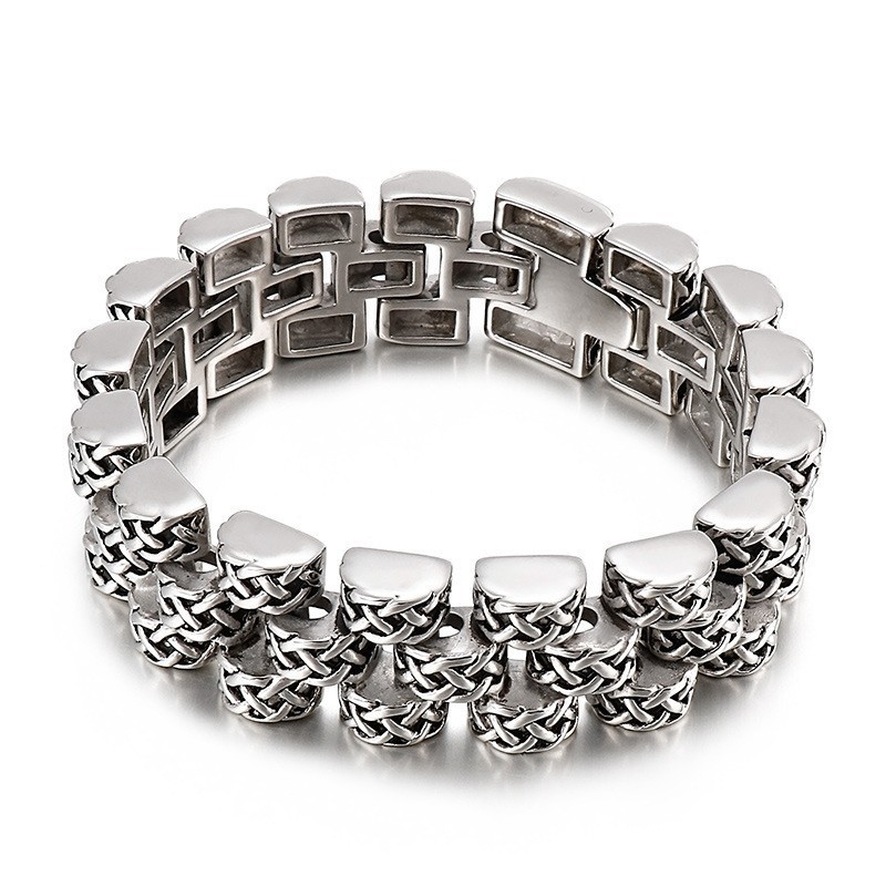 Pulsera De Titanio Para Hombre Coarse Cool Pulsera De Titanio Para Hombre Coarse Cool