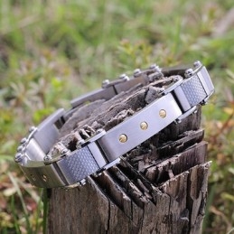 Pulseras De Titanio Para Hombre