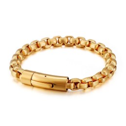 Nueva Pulsera De Titanio Estilo Retro De Motociclista Para Hombre. Pulseras De Cadena De Motociclista.
