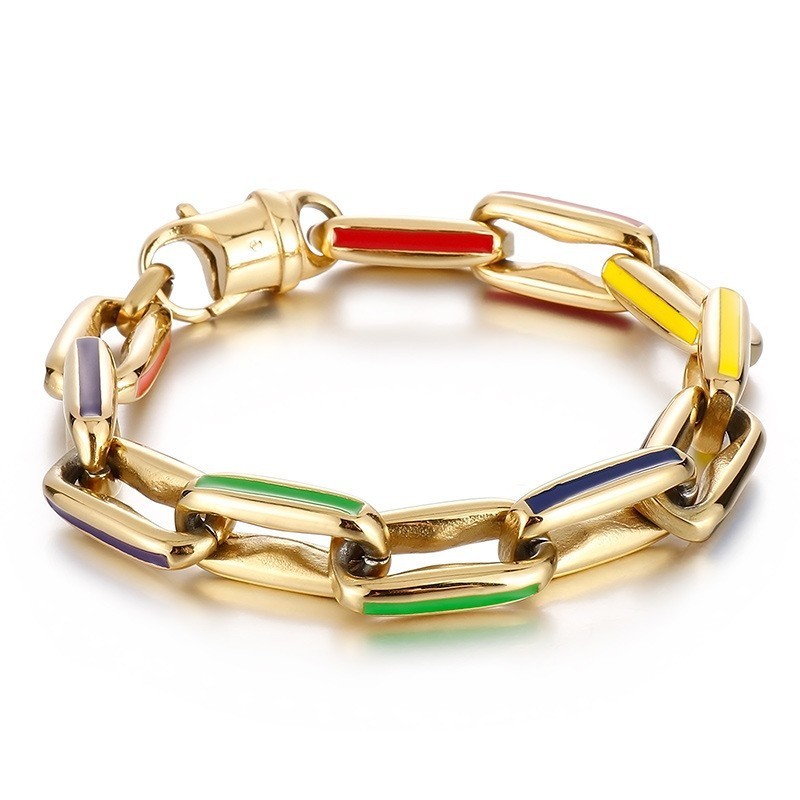 Pulseras Coloridas Cubanas Empalmadas Al Estilo Hip Hop Pulseras Coloridas Cubanas Empalmadas Al Estilo Hip Hop