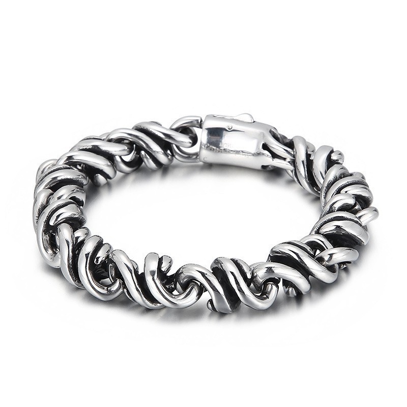 Pulsera De Titanio Pulido A Presión Para Hombre, Ideal Como Regalo. Pulsera De Titanio Pulido A Presión Para Hombre, Ideal Como Regalo.