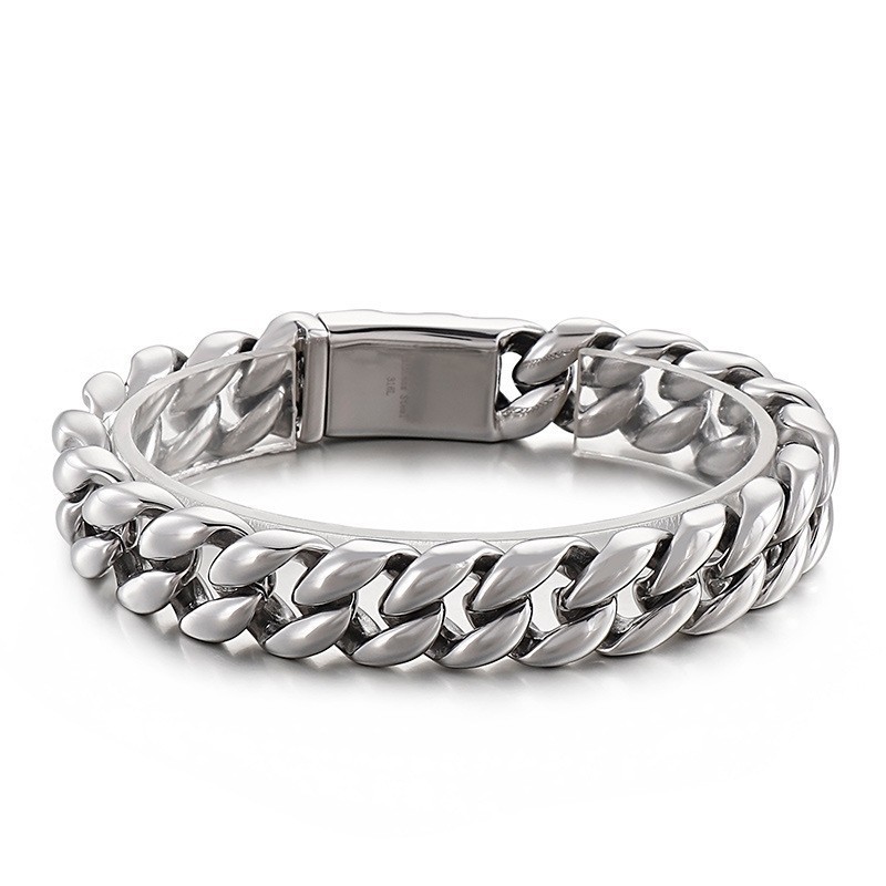 Pulsera De Titanio De 18 Quilates Con Baño Al Vacío Para Hombre Pulsera De Titanio De 18 Quilates Con Baño Al Vacío Para Hombre